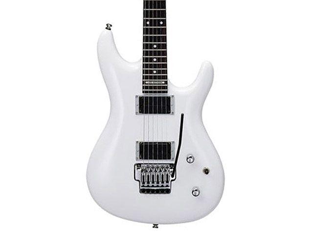 ギター Ibanez JS 100 JOE SATRIANI Guitarra Strato Ibanez JS 100 Joe Satriani - Branco - Guitarra